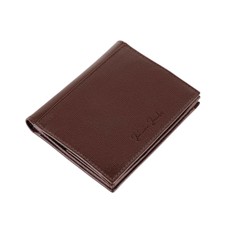 Wallets Jaimie Jacobs | Folder Boy Rfid Saffiano Braun