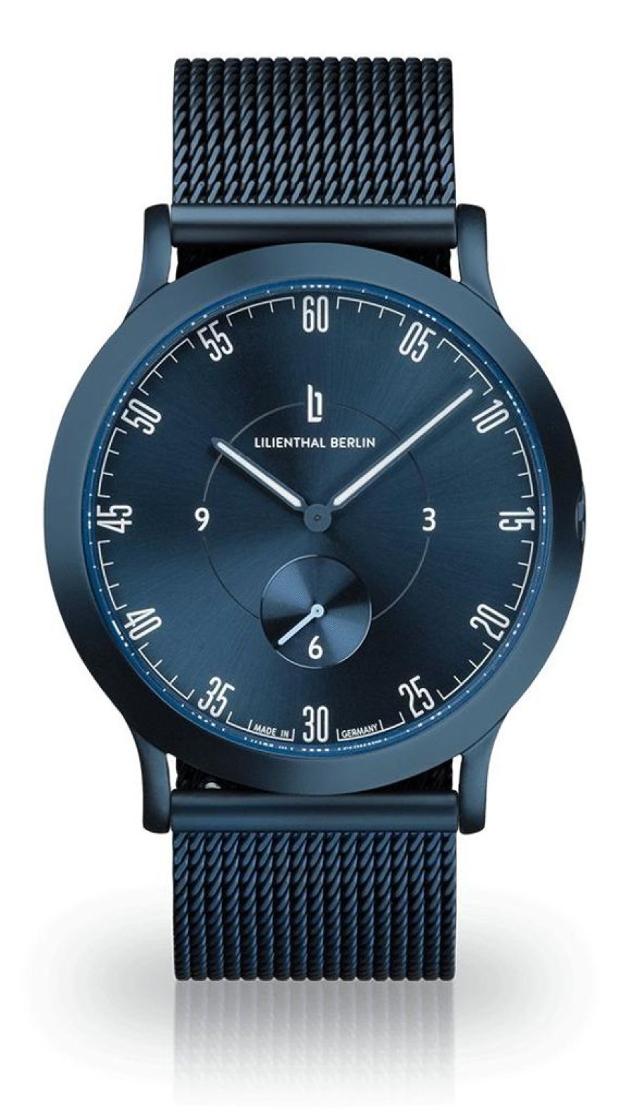 Uhren Lilienthal Berlin | Lilienthal L1 Klein All Blue Mesh