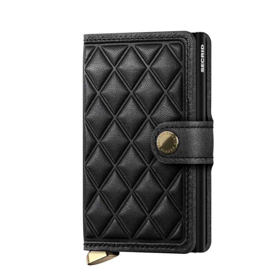 Wallets Secrid | Secrid Miniwallet Emboss Diamond Black