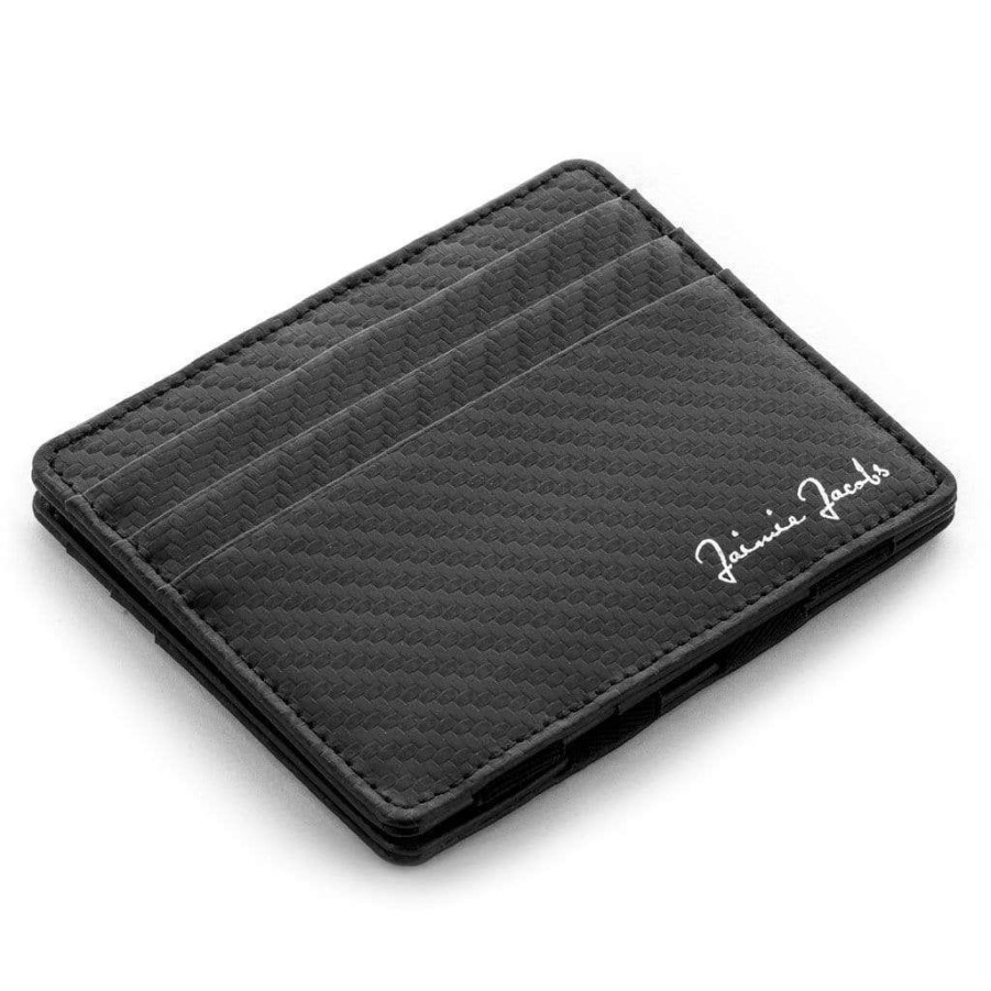 Wallets Jaimie Jacobs | Flap Boy Rfid Slim Carbon / Schwarz