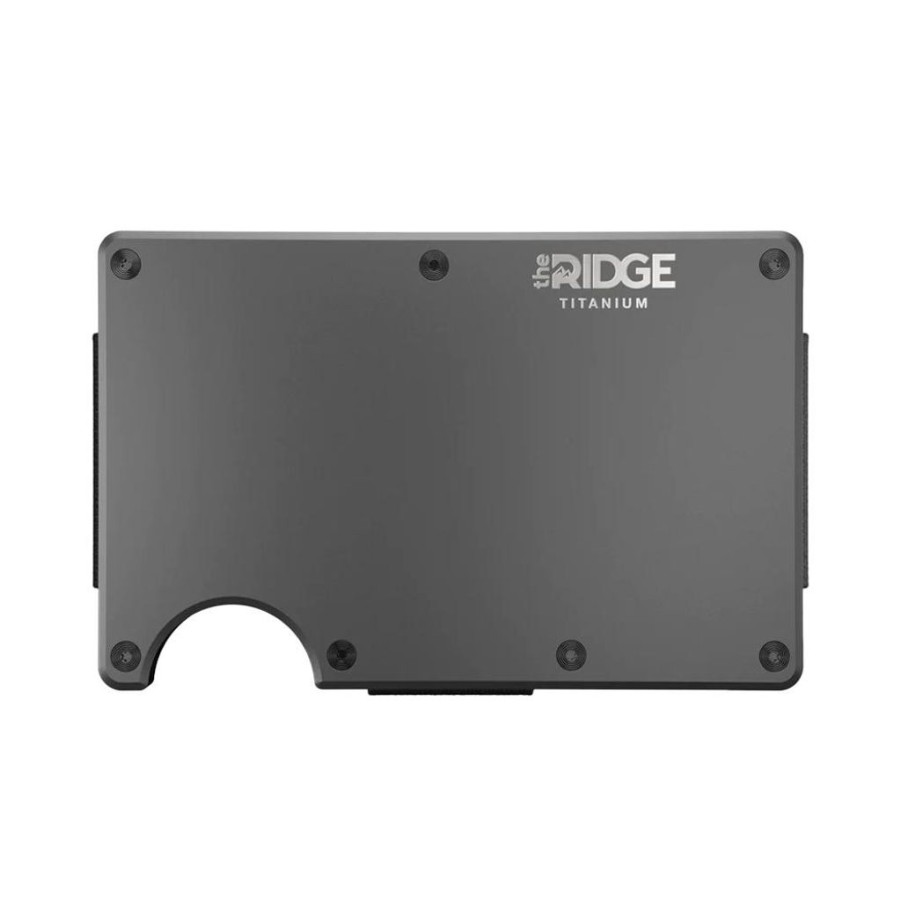 Wallets Ridge | The Ridge Wallet Titanium Gunmetal