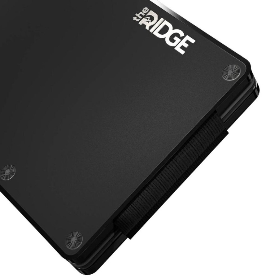 Wallets Ridge | The Ridge Wallet Aluminium Black