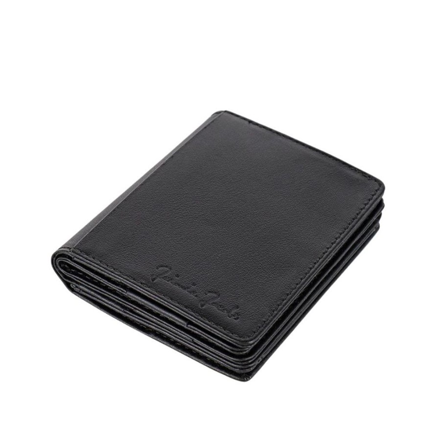 Wallets Jaimie Jacobs | Flapstar Pocket Airtag Edition Schwarz