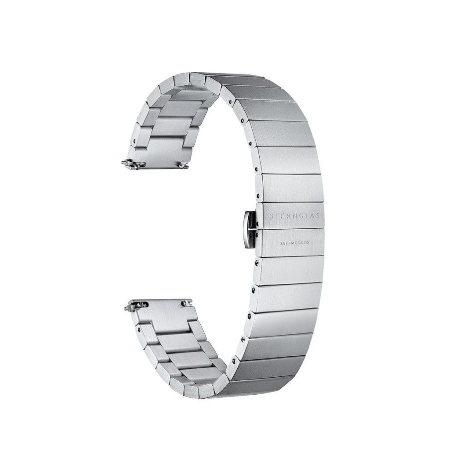 Accessoires Sternglas | Sternglas Blockarmband Metall Silber 20Mm