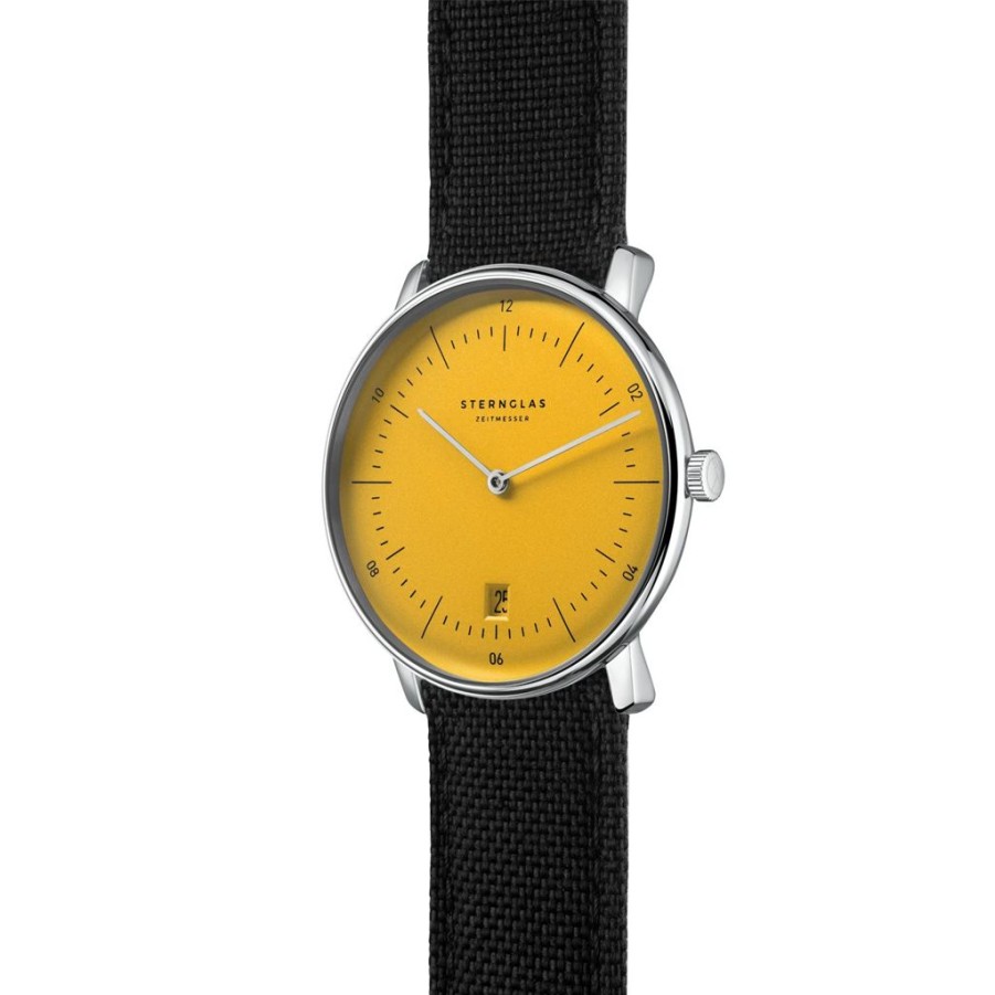 Uhren Sternglas | Sternglas Naos Quarz Edition Yellow