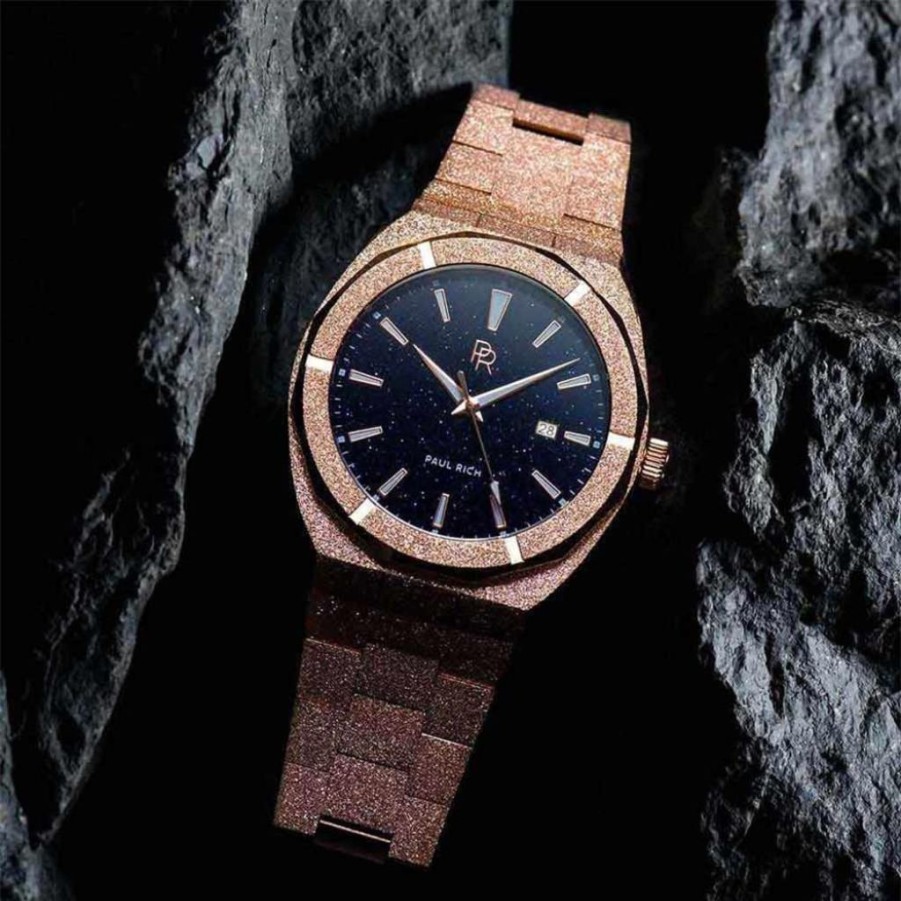 Uhren Paul Rich | Paul Rich - Frosted Star Dust Rosegold Automatik 45Mm