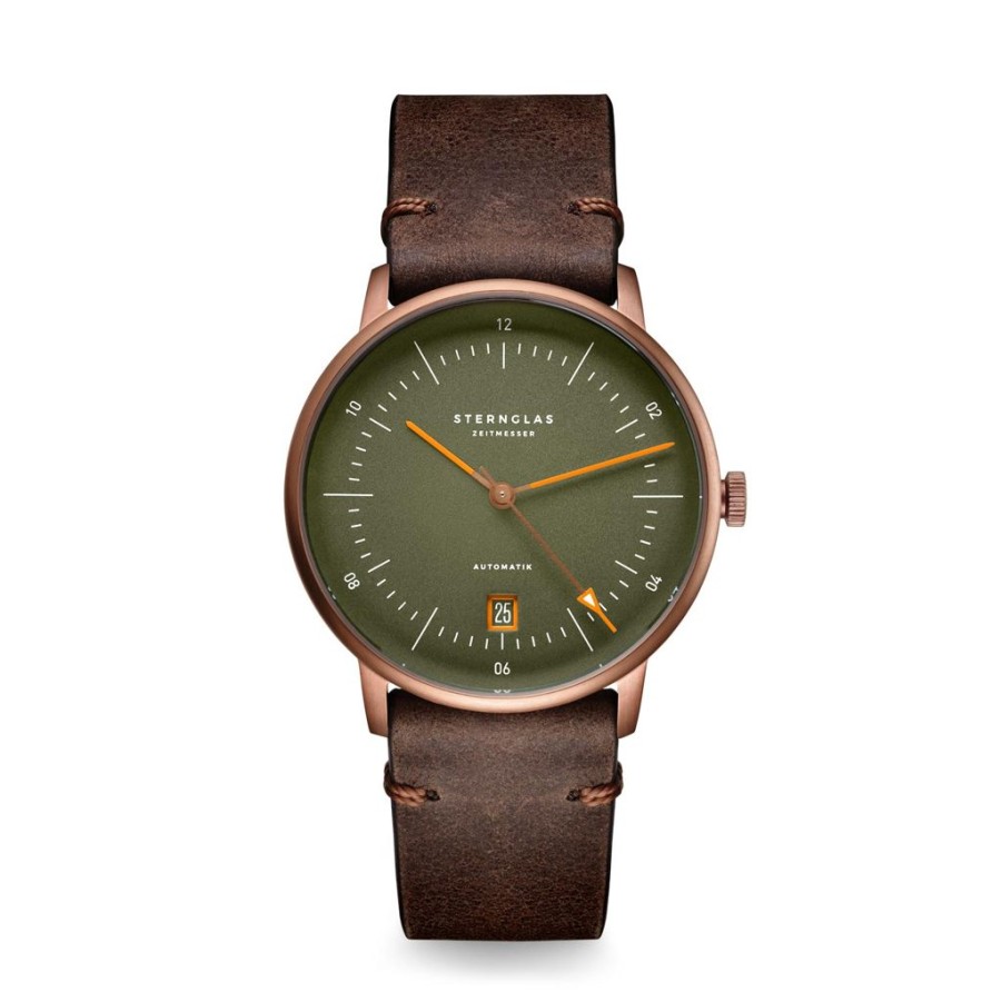 Uhren Sternglas | Sternglas Naos Automatik Edition Bronze