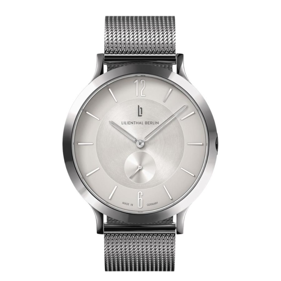 Uhren Lilienthal Berlin | Lilienthal Berlin The Classic Silver - Mesh Silver