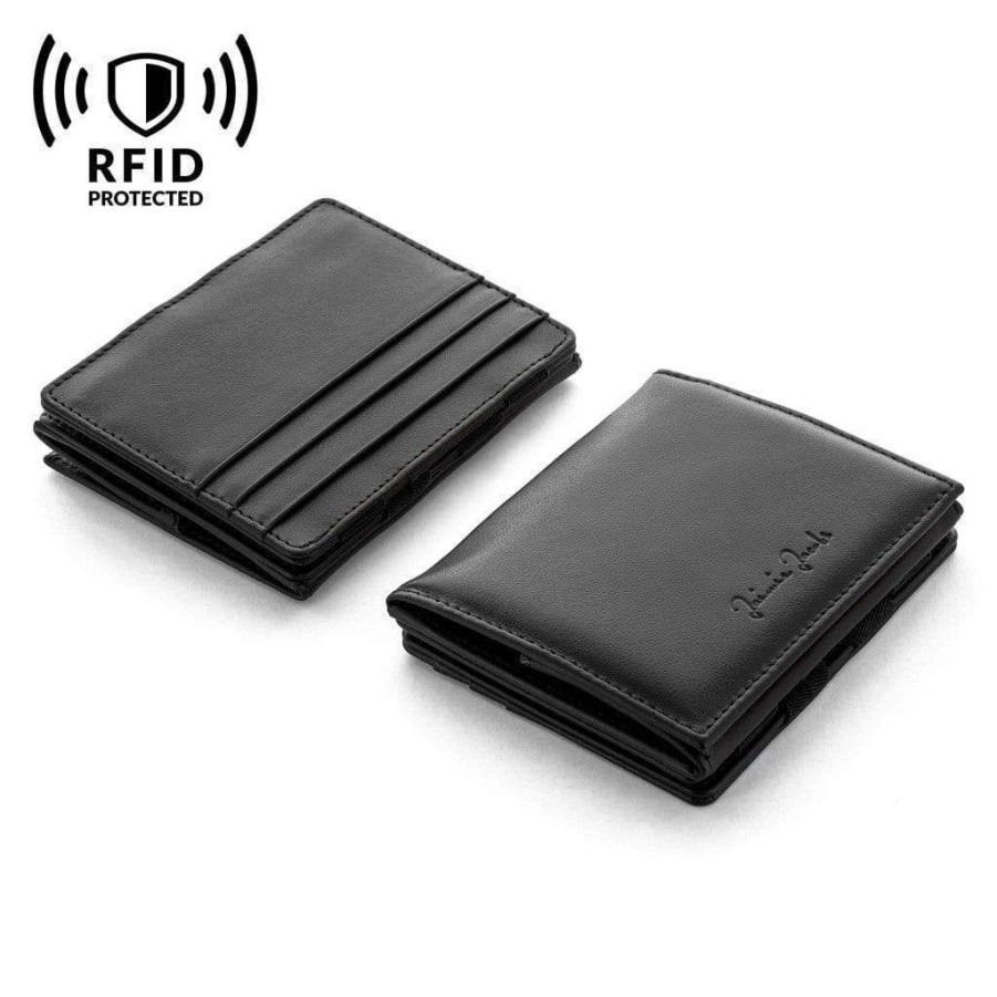 Wallets Jaimie Jacobs | Jaimie Jacobs Flap Boy Rfid Schwarz / Schwarz