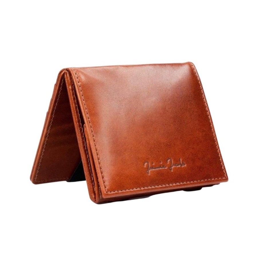 Wallets Jaimie Jacobs | Flap Boy Airtag Edition Dunkelbraun